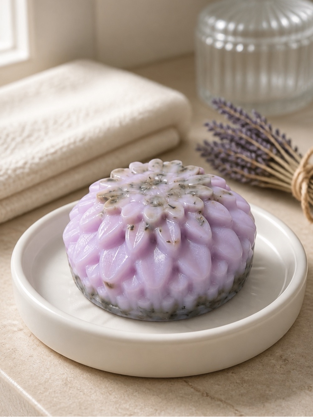 Lavender Goats Milk Soap, Hand Crafted